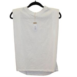 White Sleeveless Top NWT